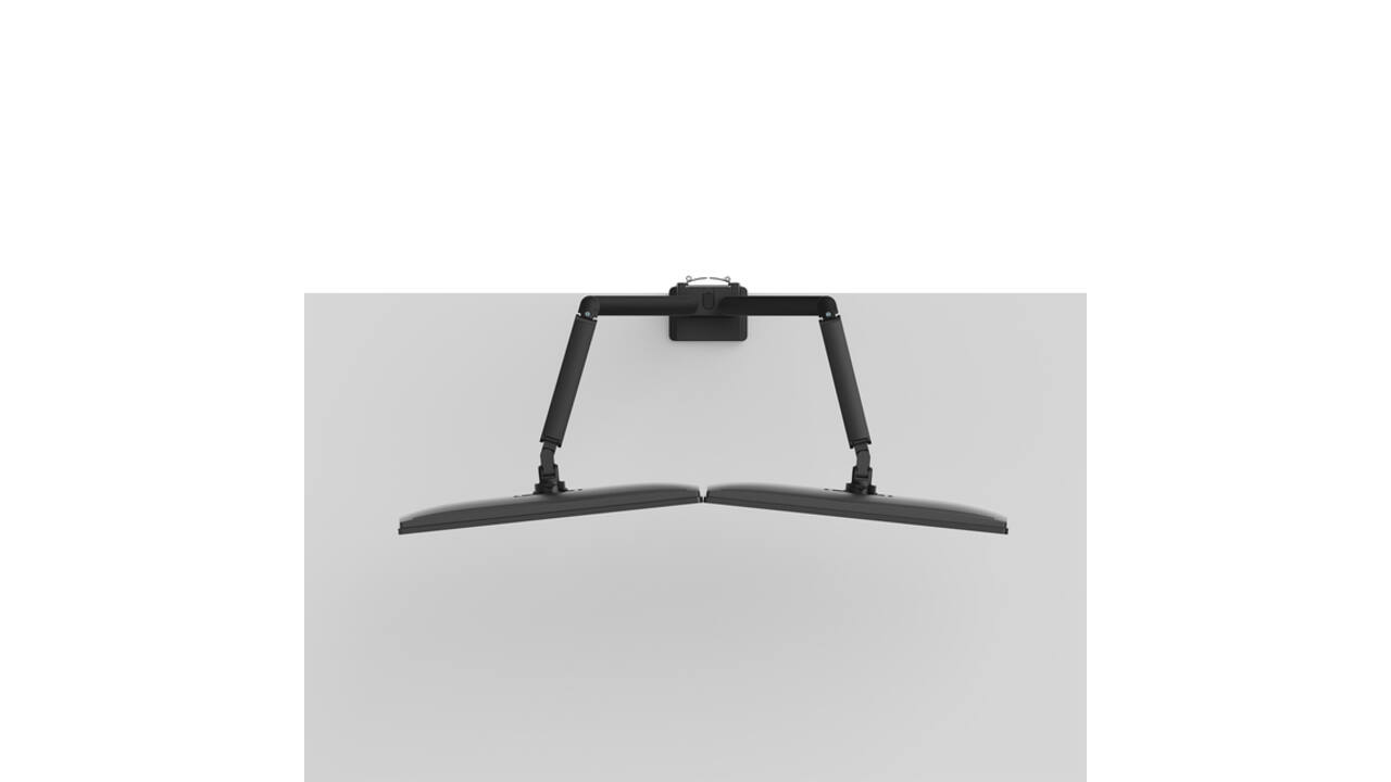 Monitorarm Neomounts NEXT Slim dual 17-32" zwart