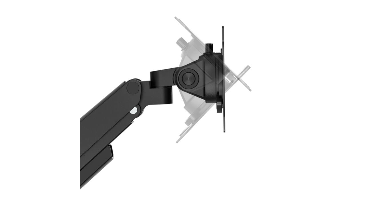 Monitorarm Neomounts NEXT Slim dual 17-32" zwart
