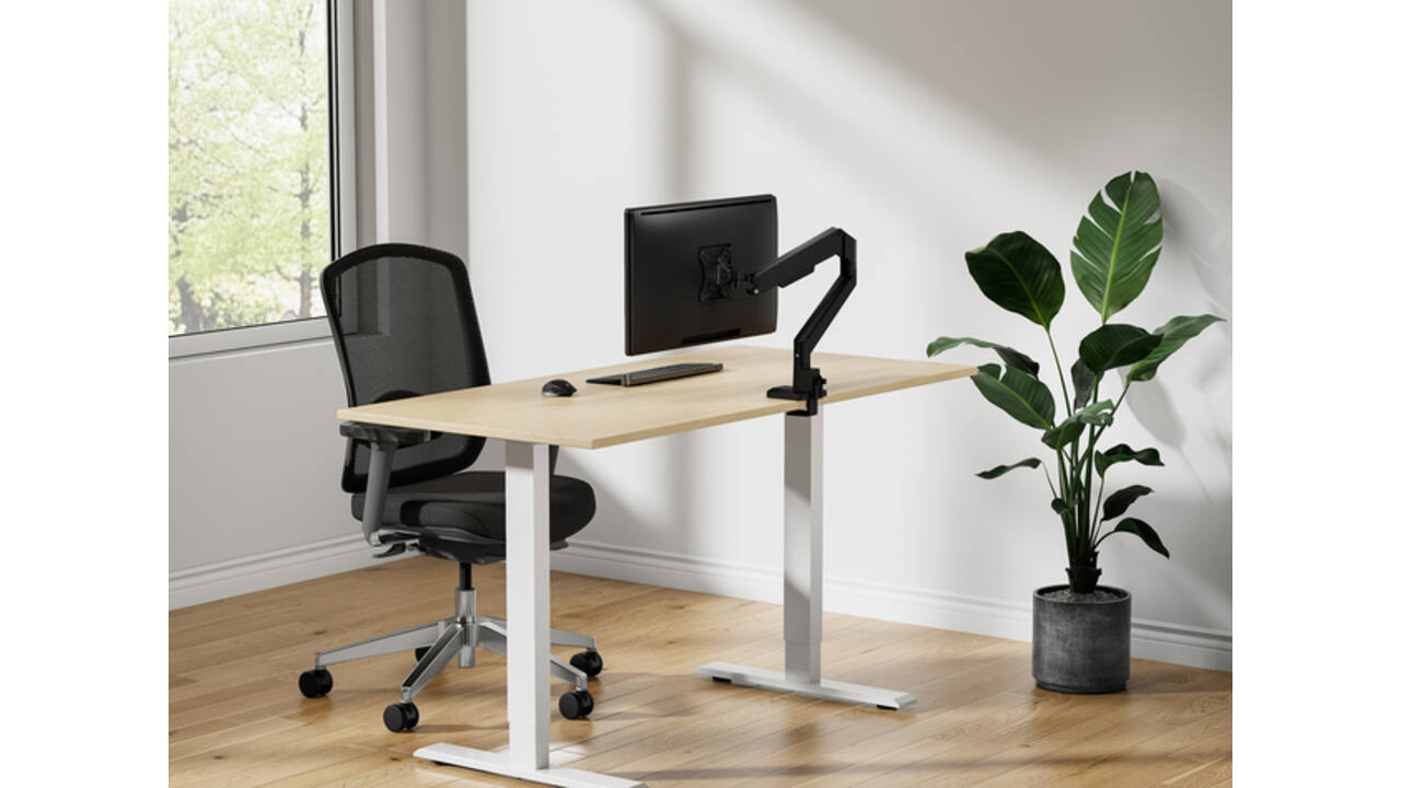 Monitorarm Neomounts NEXT Slim single 17-35" zwart