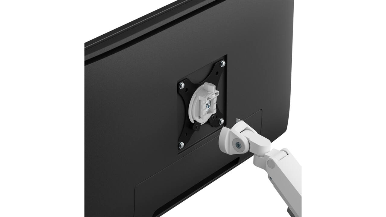 Monitorarm Neomounts NEXT Slim dual 17-32" wit