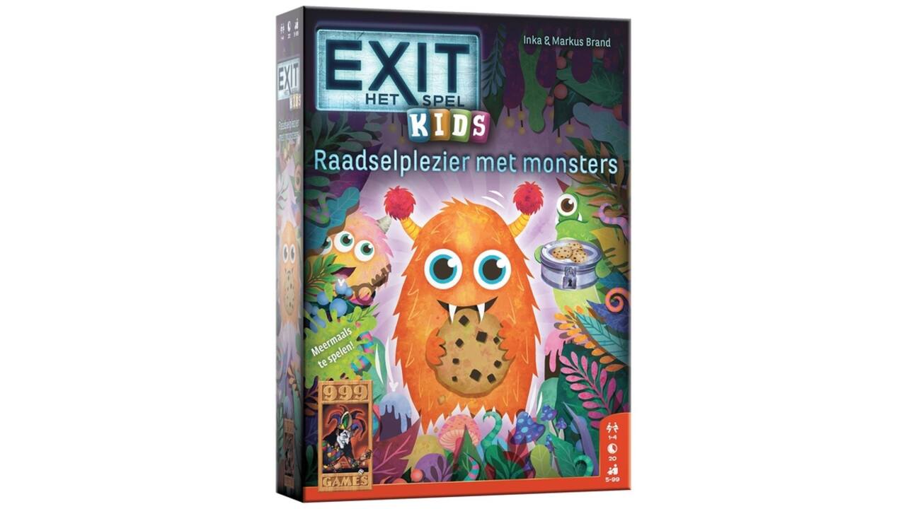 Spel EXIT Kids Raadselplezier met Monsters