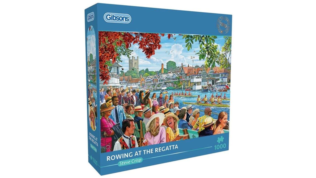Puzzel Gibsons Rowing at the Regatta 1000 stukjes