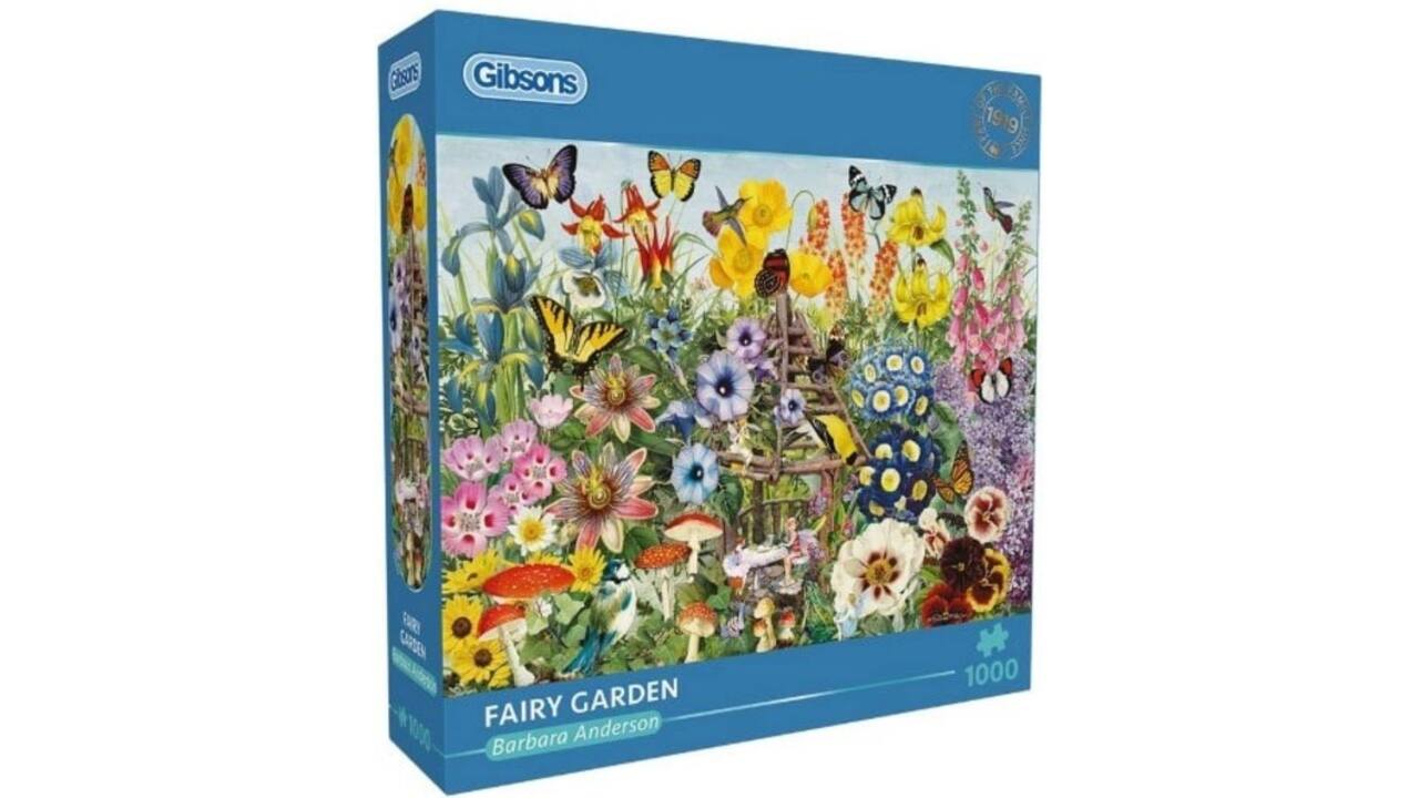 Puzzel Gibsons Fairy Garden 1000 stukjes