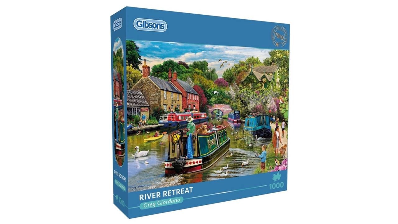 Puzzel Gibsons River Retreat 1000 stukjes