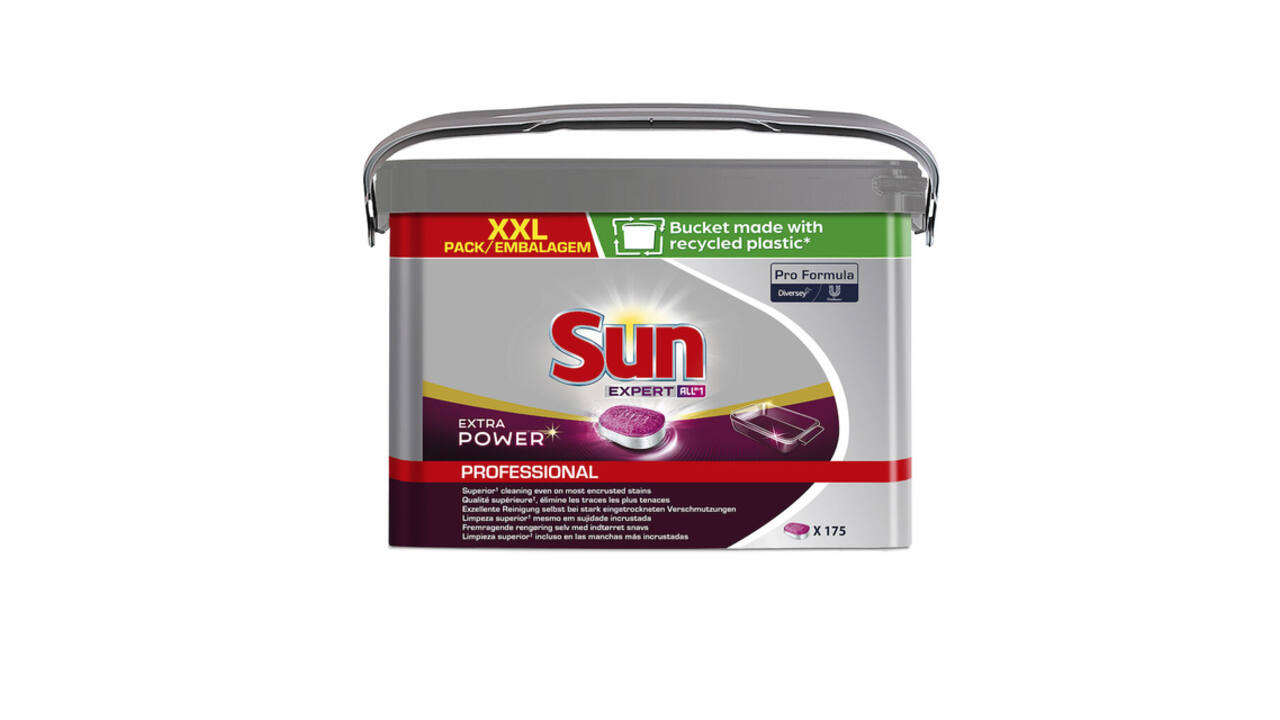 Vaatwastabletten Sun Pro Formula All-in-one extra power 175 stuks