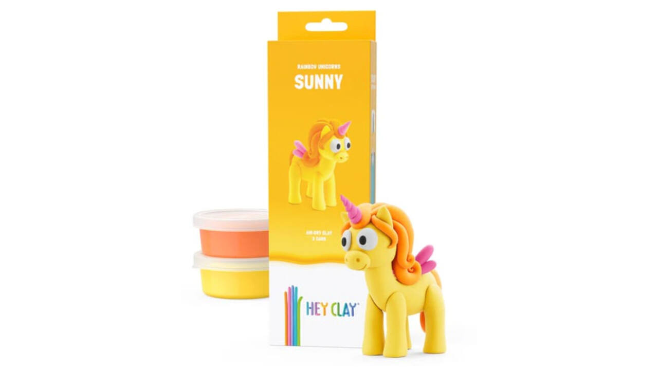 Klei Hey Clay Sunny 3 potjes