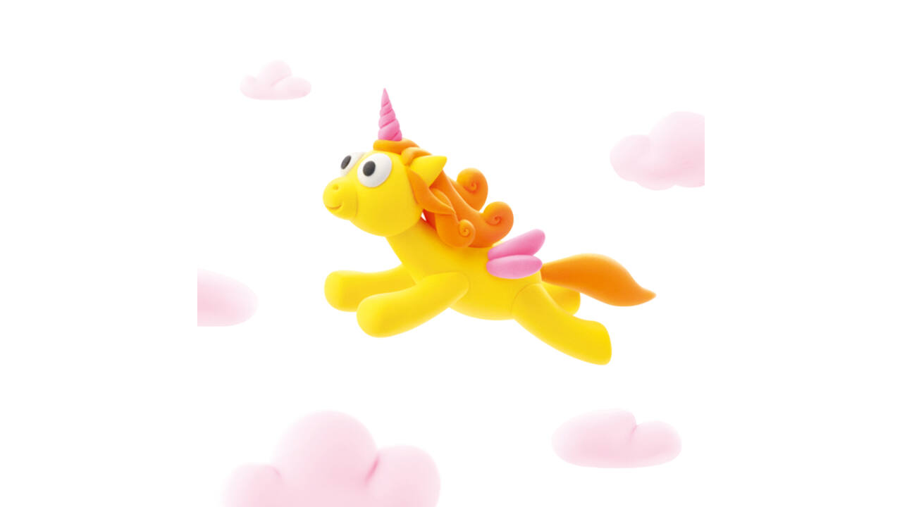 Klei Hey Clay Sunny 3 potjes