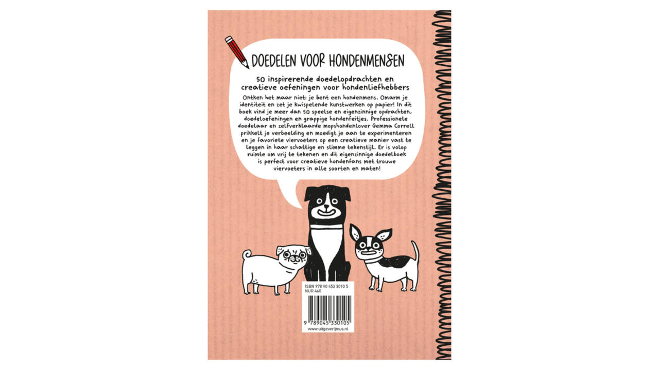 Kleurboek MUS Doedelen voor hondenmensen