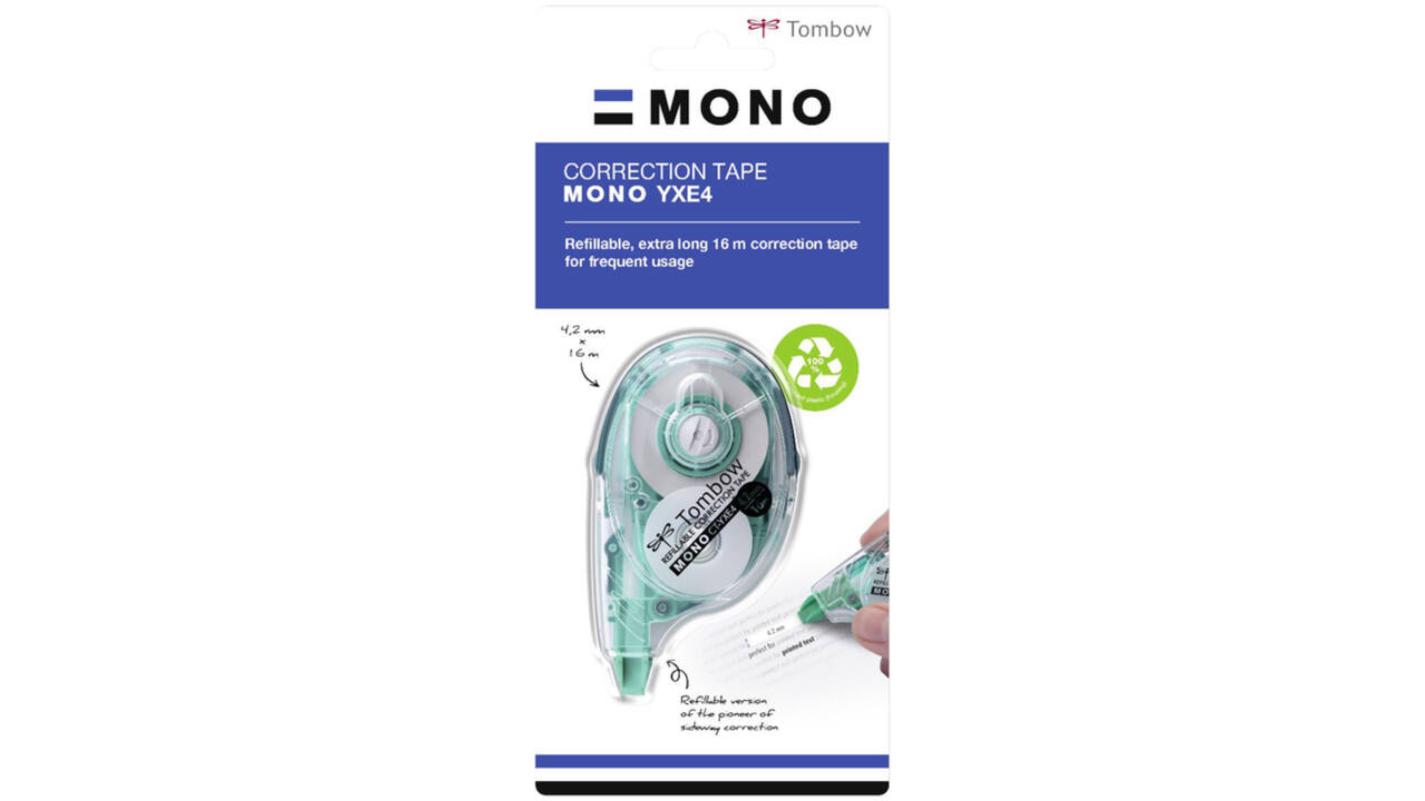 Correctietape Tombow MONO navulbaar 4.2mmx16m