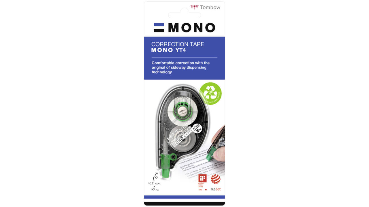 Correctietape Tombow MONO zijwaarts 4.2mmx10m