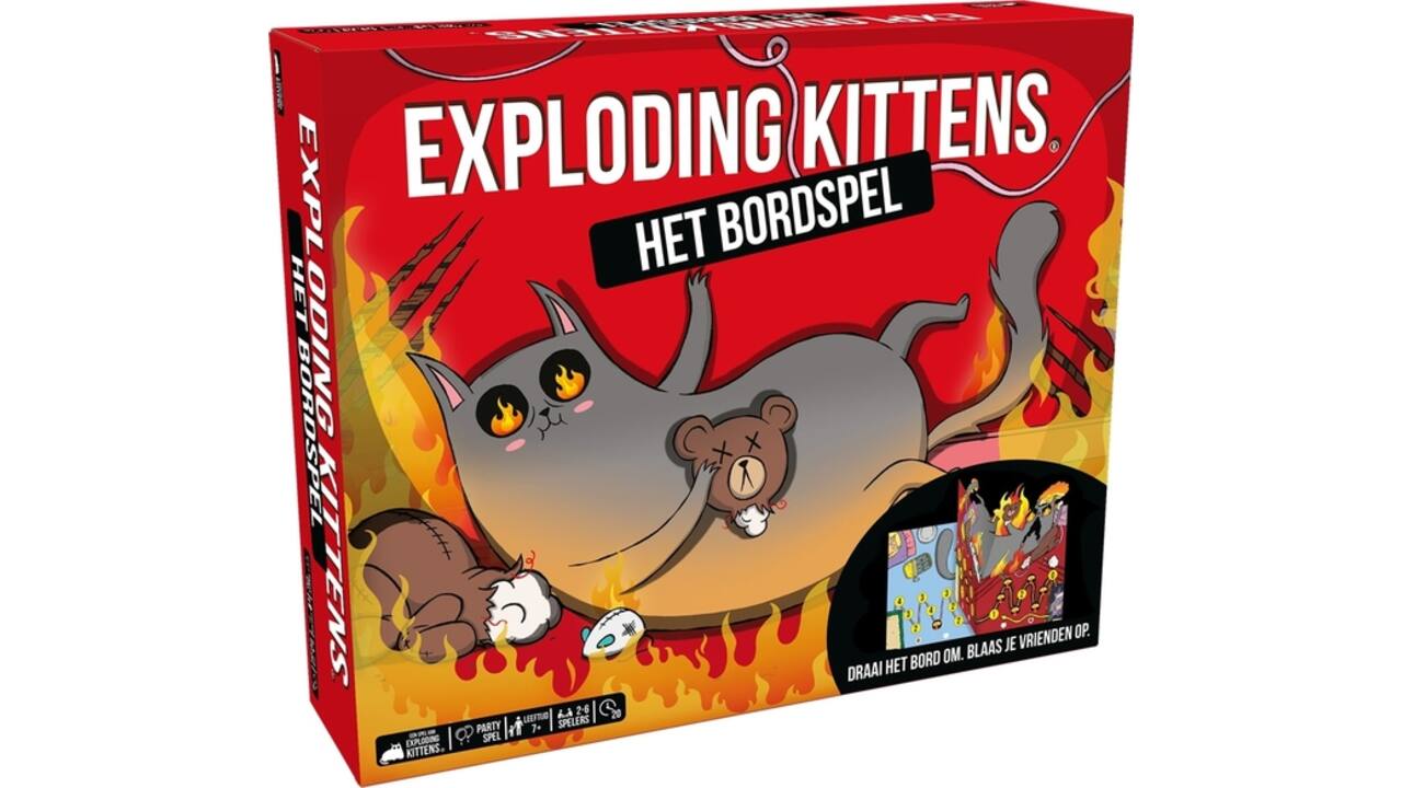 Exploding Kittens Het Bordspel