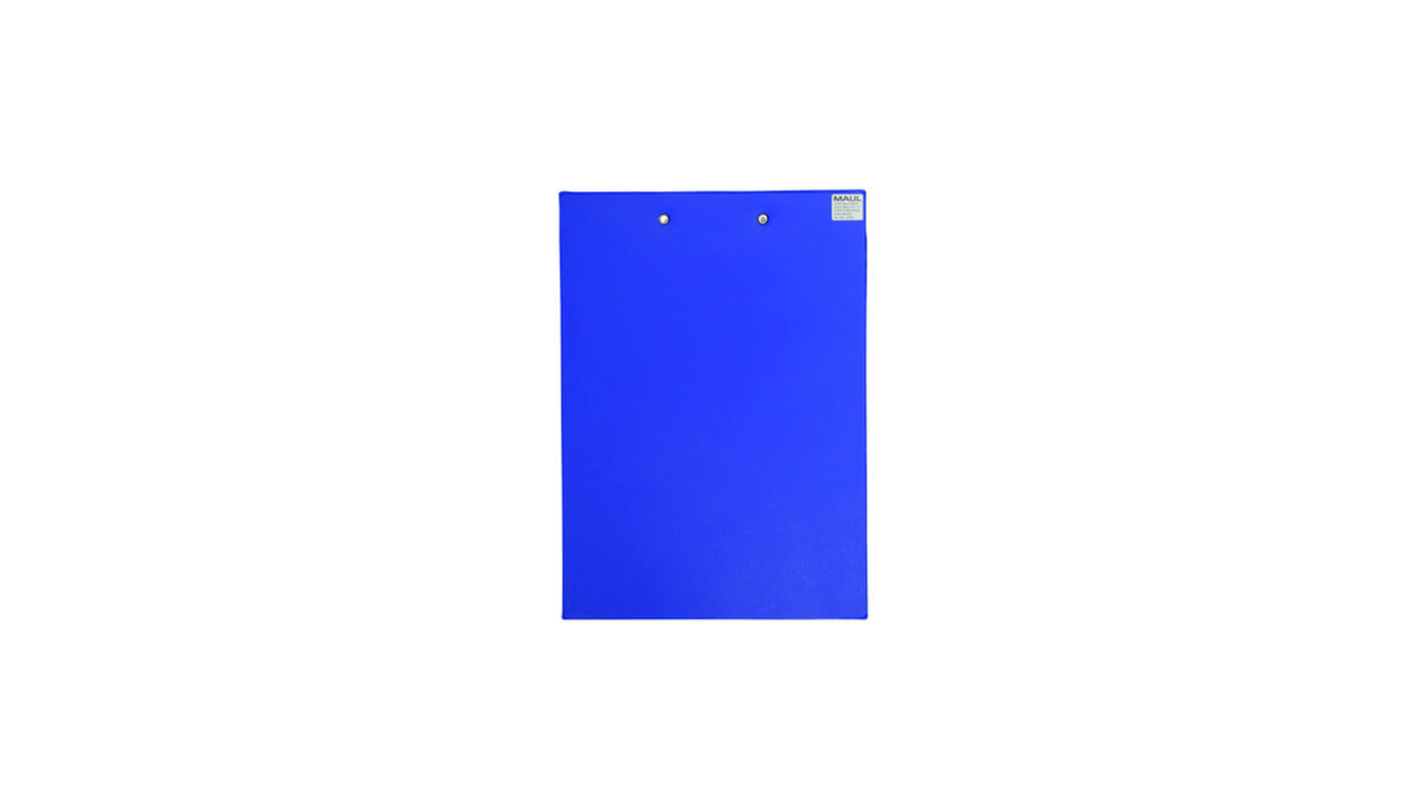 Klembord MAUL A4 staand  PVC blauw