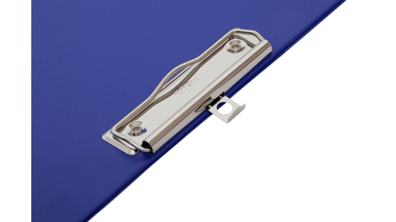 Klembord MAUL A4 staand  PVC blauw