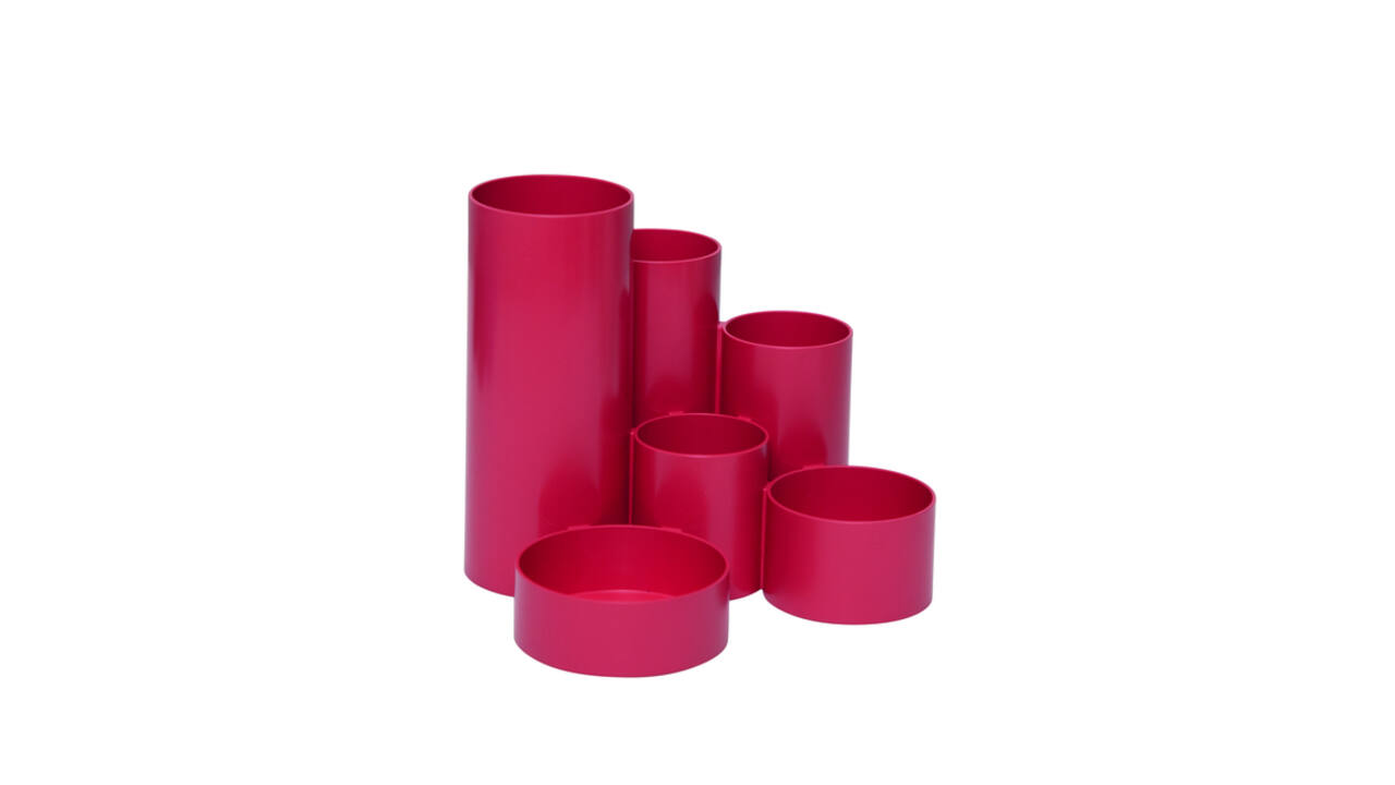 Pennenkoker MAUL tubo 6-vaks Ø150x125mm rood