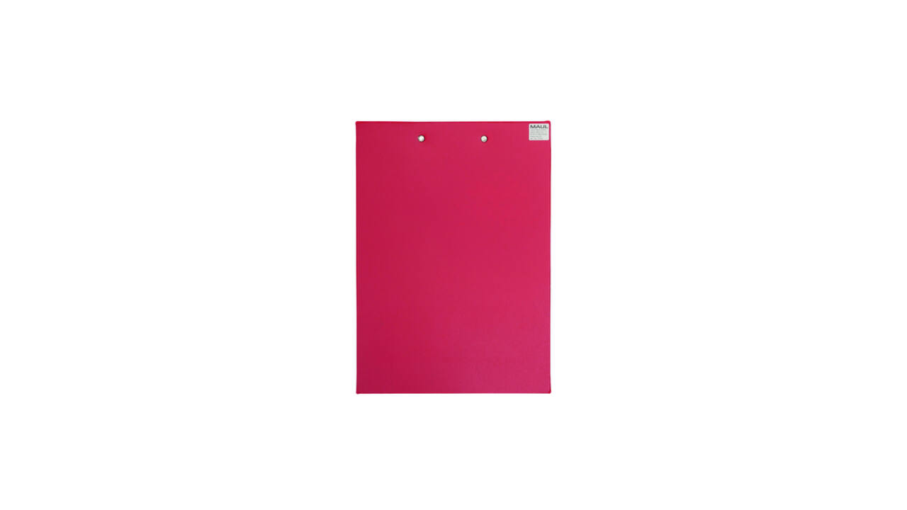 Klembord MAUL A4 staand PVC rood