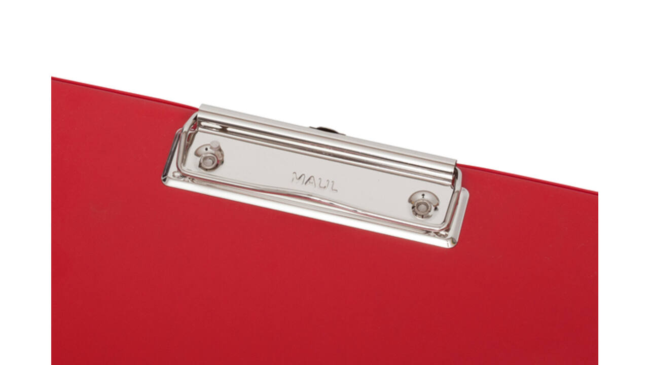 Klembord MAUL A4 staand PVC rood