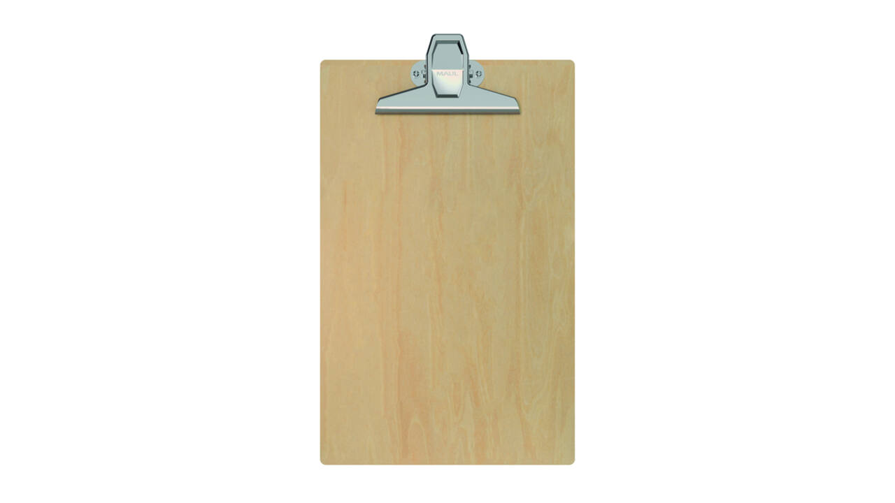 Klembord MAUL Tilia A4 staand hout 0.5 cm