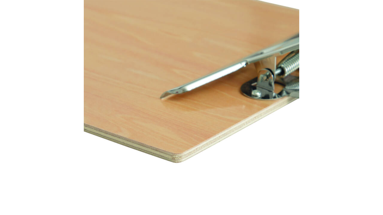 Klembord MAUL Tilia A4 staand hout 0.5 cm