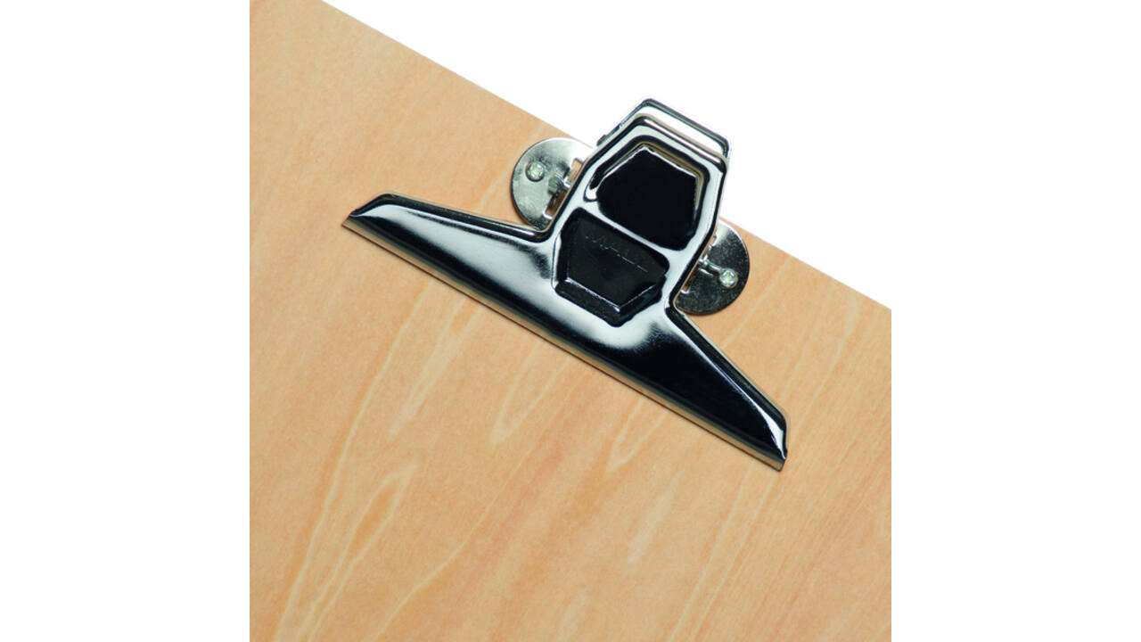 Klembord MAUL Tilia A4 staand hout 0.5 cm