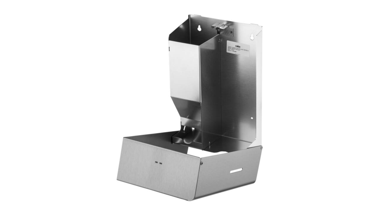 Dameshygiënedispenser MediQo-line klein RVS fingerprint coating