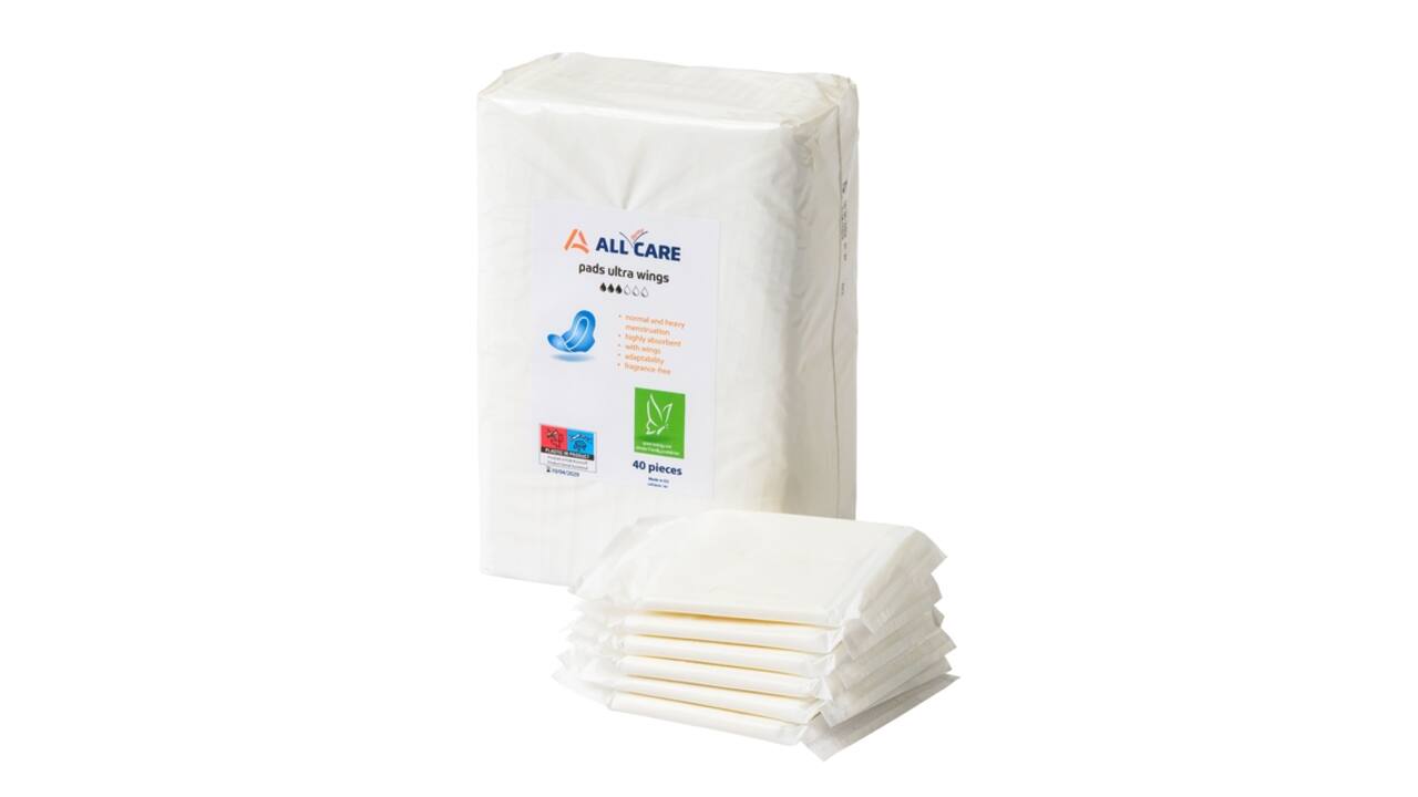 Maandverband MediQo-line Ultra Wings (6 x 40 stuks)