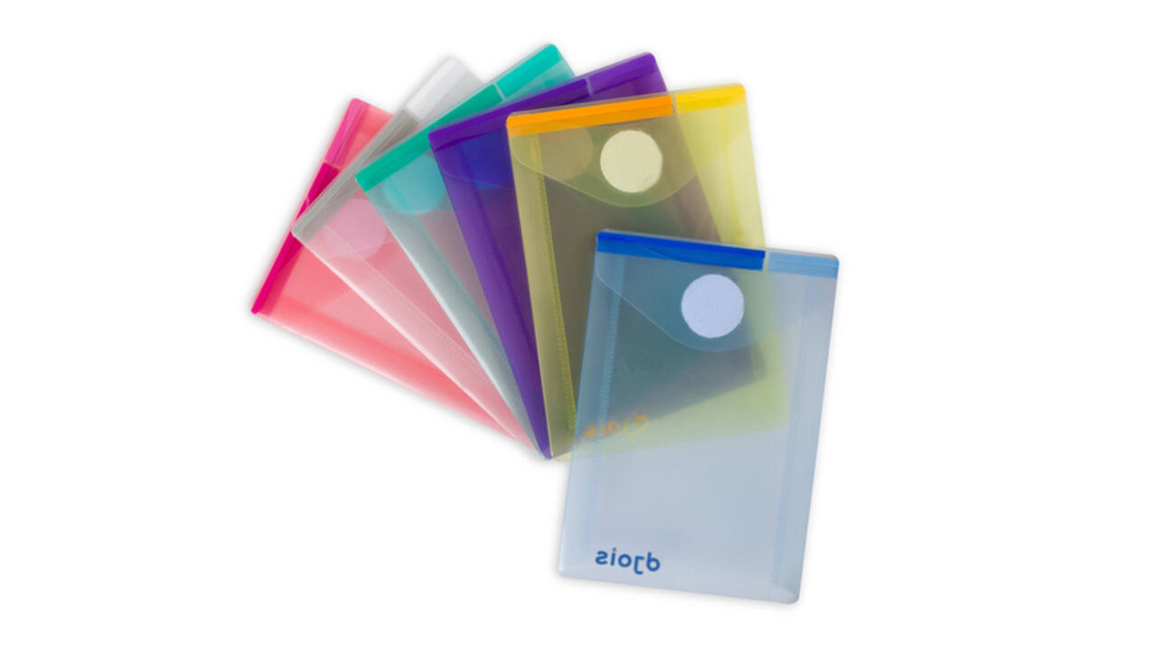 Enveloptas Djois Color Collection A7 verticaal assorti