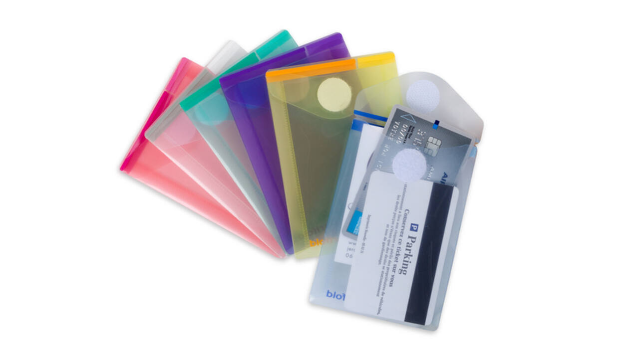 Enveloptas Djois Color Collection A7 verticaal assorti