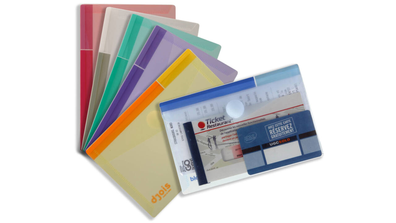 Enveloptas Djois Color Collection A6 horizontaal assorti