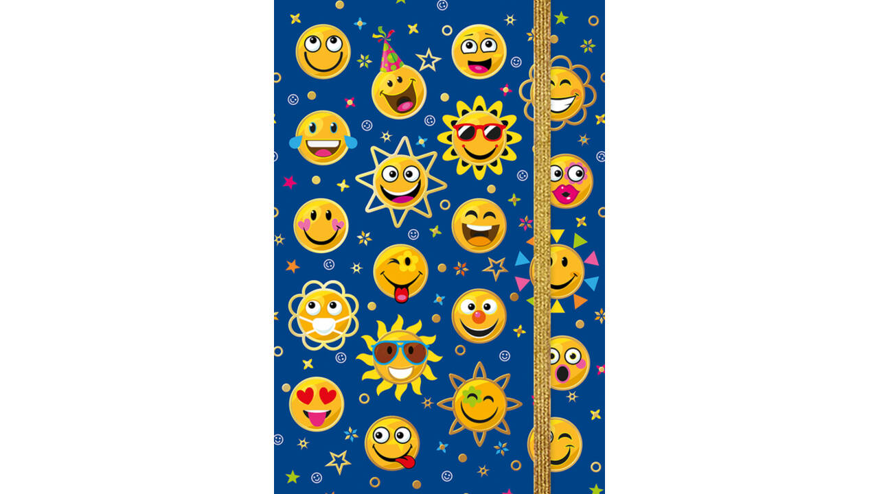 Notitieboekje smiley's/TC/150-110mm/Multi/Papier