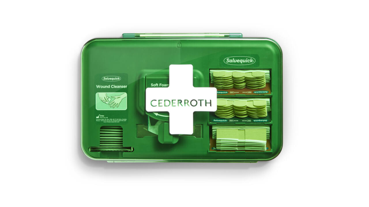 Wond dispenser Cederroth - Salvequick
