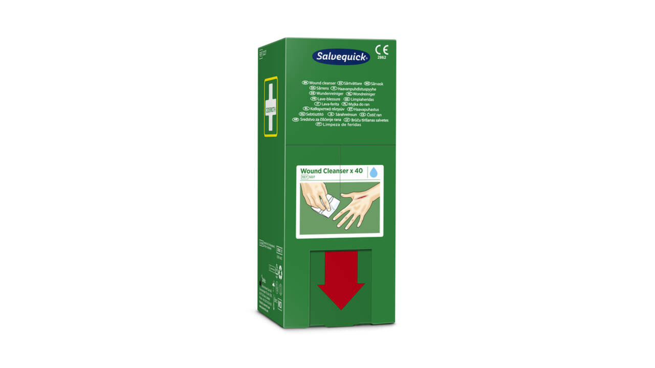 Wondreinigingsdoekjes Salvequick 40 stuks
