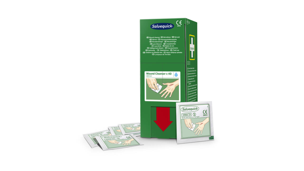 Wondreinigingsdoekjes Salvequick 40 stuks