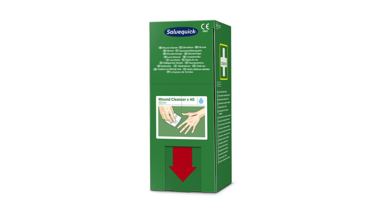Wondreinigingsdoekjes Salvequick 40 stuks