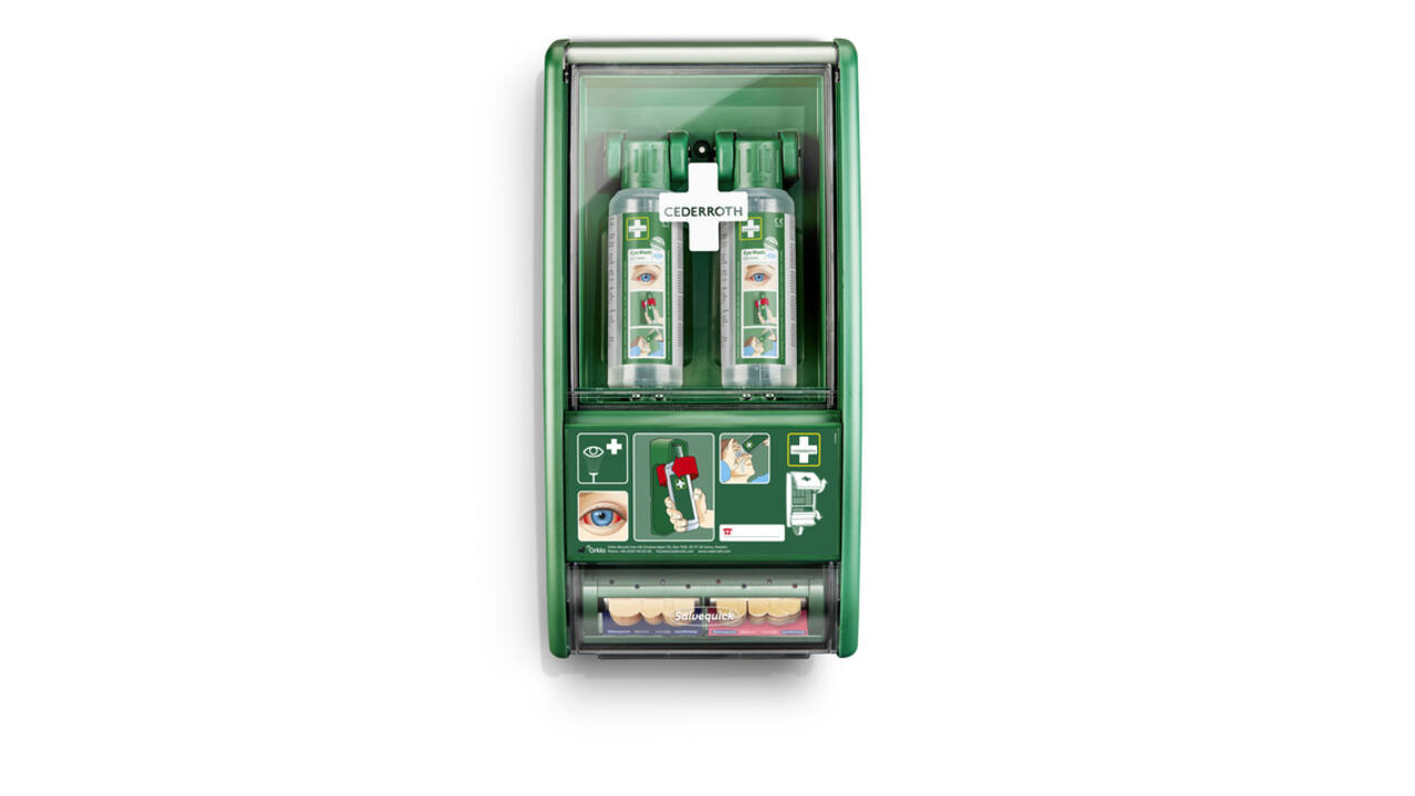 Oogwas station Cederroth 2x 500ml