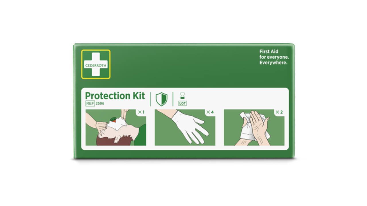 Protectiepakket Cederroth beademingsdoekjes