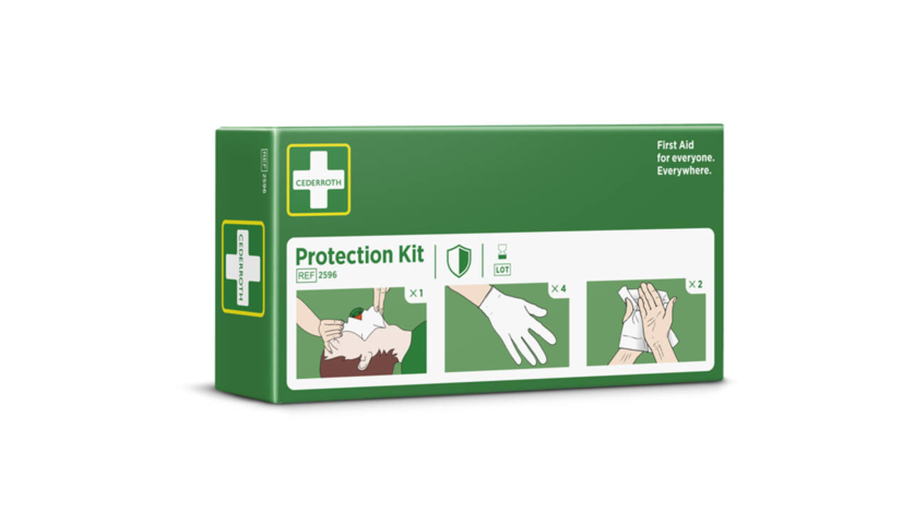 Protectiepakket Cederroth beademingsdoekjes