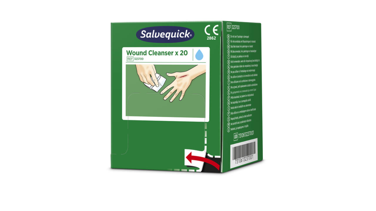 Wondreinigingsdoekjes Salvequick 20 stuks