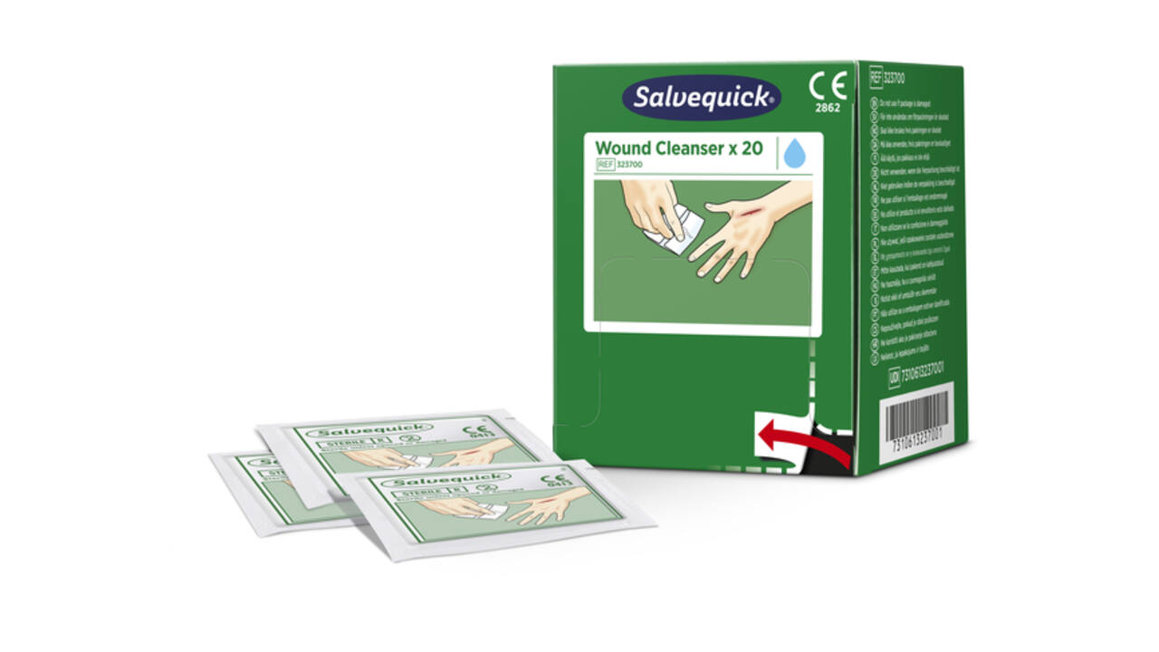 Wondreinigingsdoekjes Salvequick 20 stuks