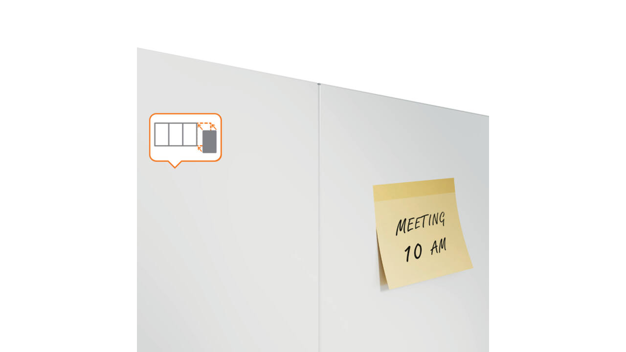 Whiteboard Nobo Infinity randloos 60x90cm