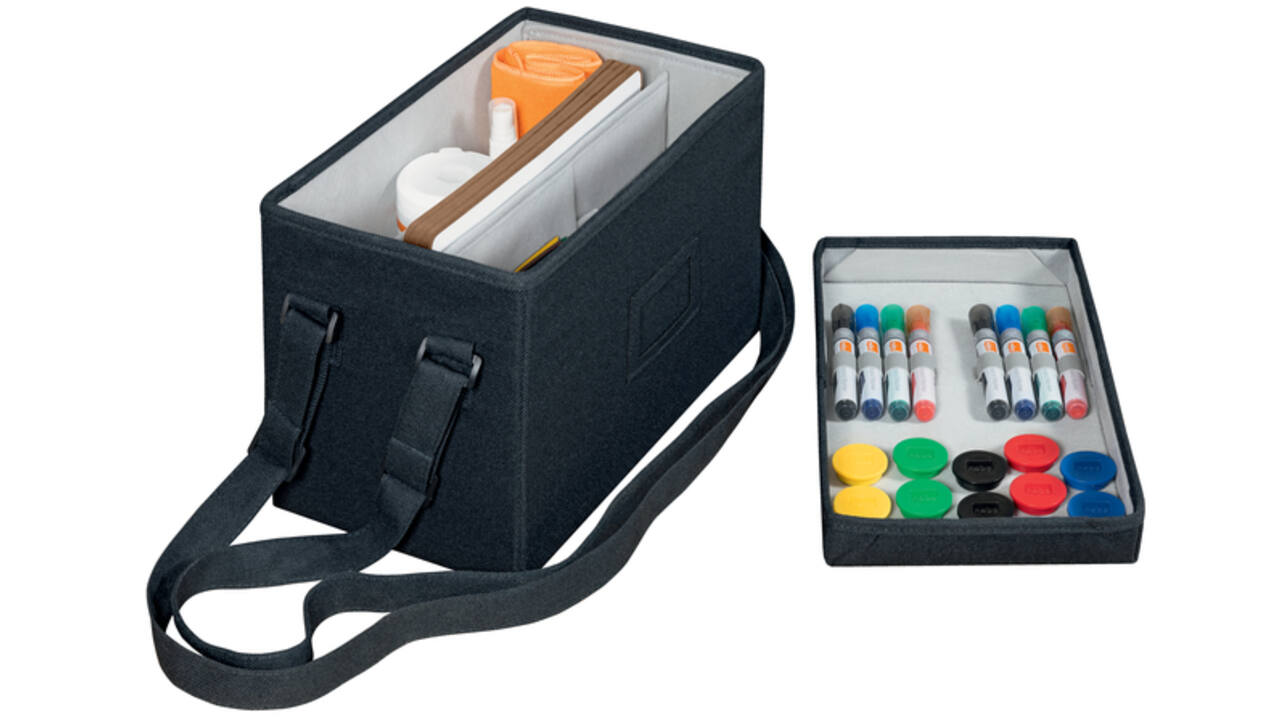 Whiteboard accessoire kit Nobo in draagtas