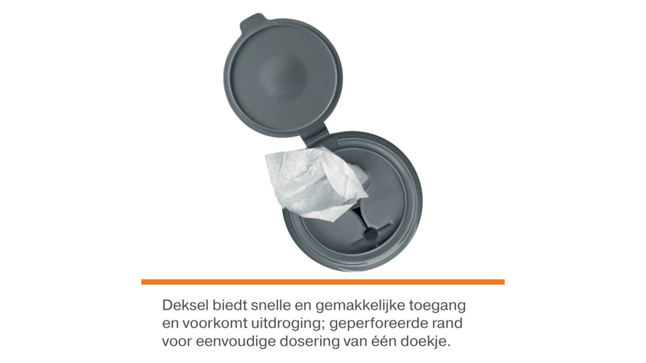 Whiteboardreinigingsdoekjes Nobo plasticvrij 100 stuks