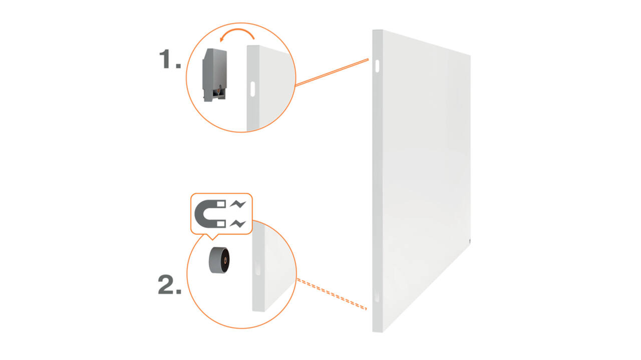 Whiteboard Nobo Infinity randloos 90x120cm