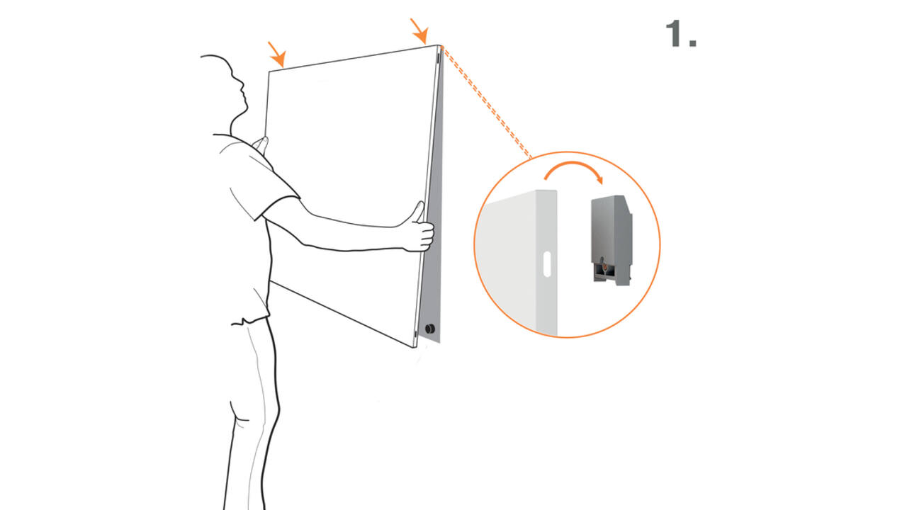 Whiteboard Nobo Infinity randloos 90x120cm