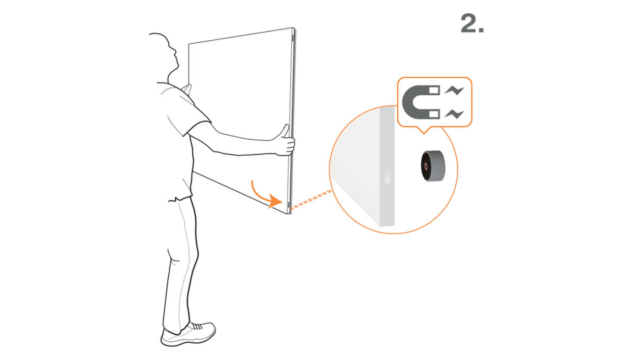 Whiteboard Nobo Infinity randloos 90x120cm