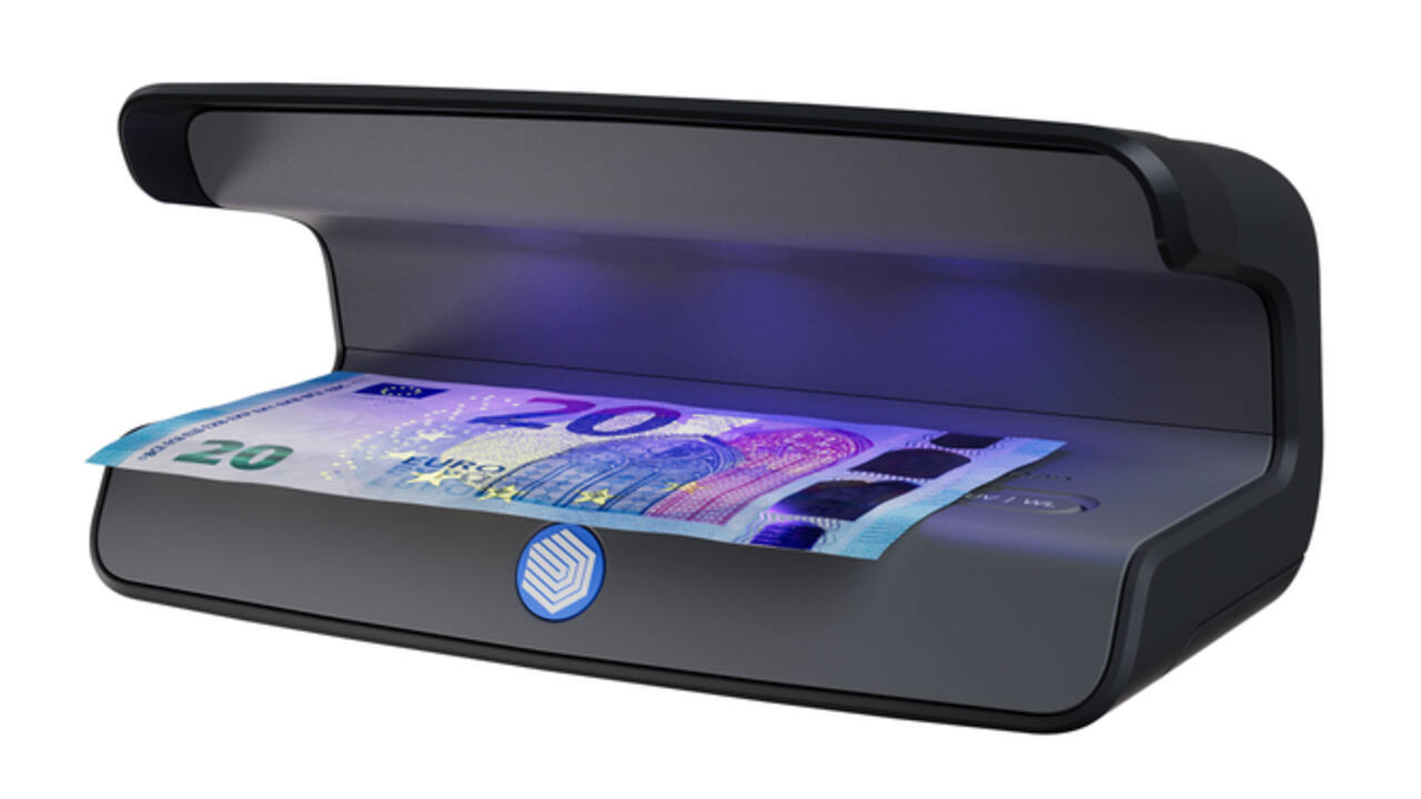 Valsgeld detector Safescan 75 UV LED zwart