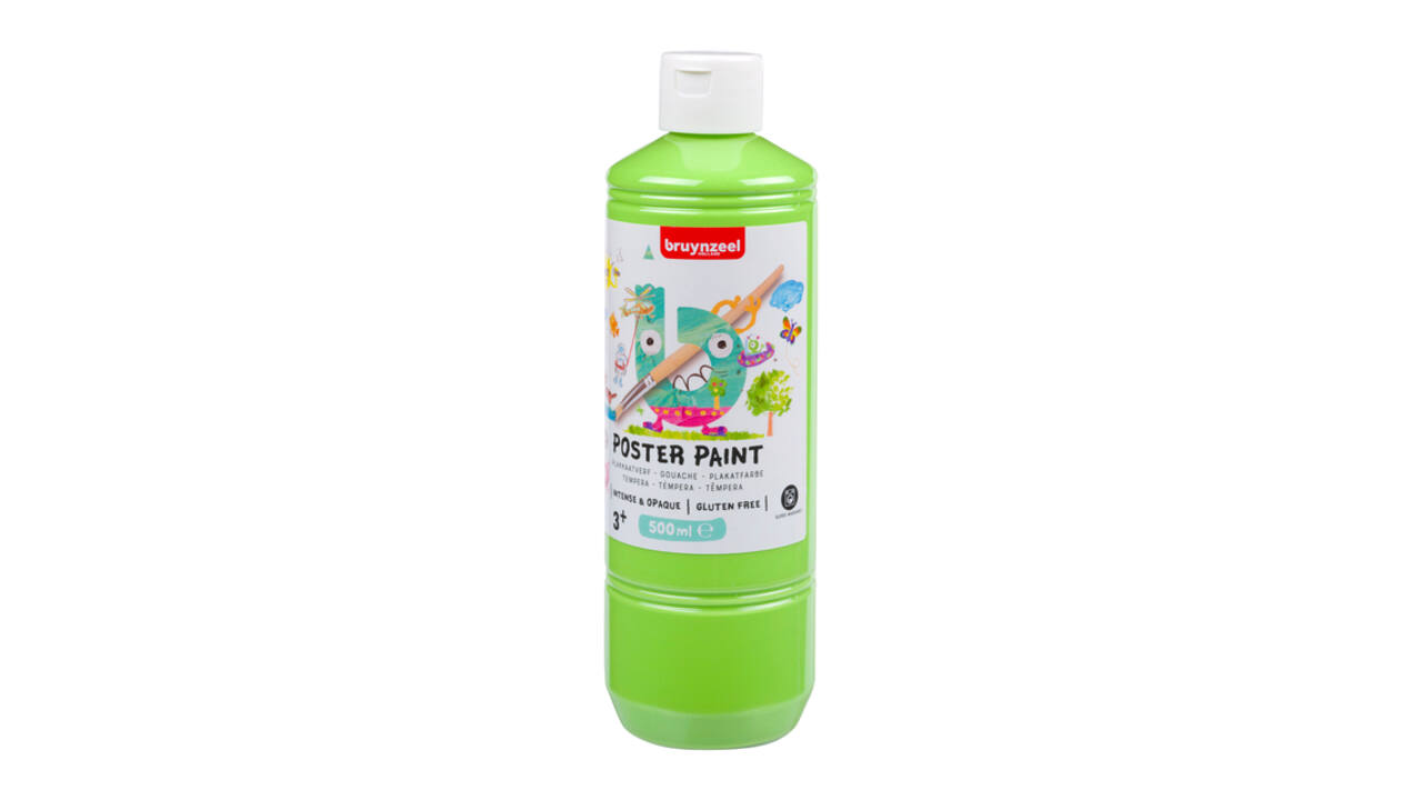 Plakkaatverf Bruynzeel lentegroen fles à 500ml