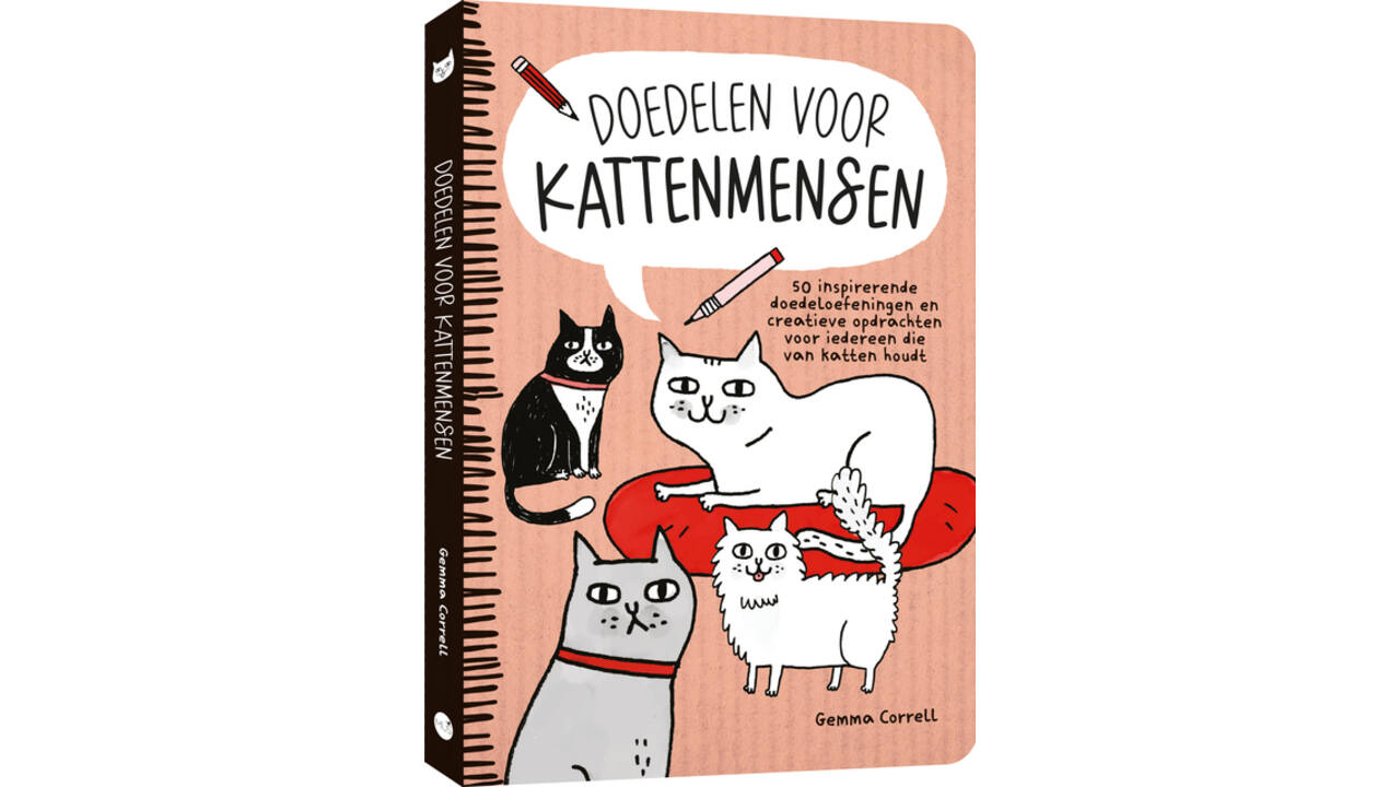 Kleurboek MUS Doedelen voor kattenmensen
