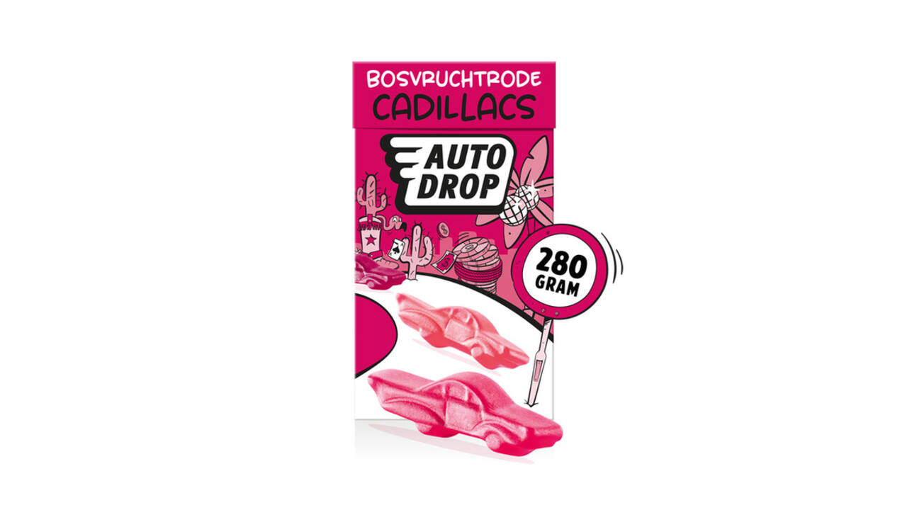 Autodrop rode Cadillacs pak 280gr