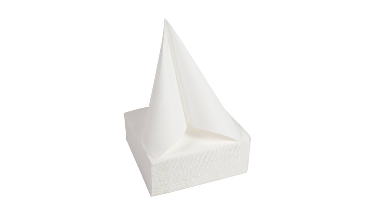 Servet Pronappe 1/4 vouw 2-laags 380x380mm 40 vel wit