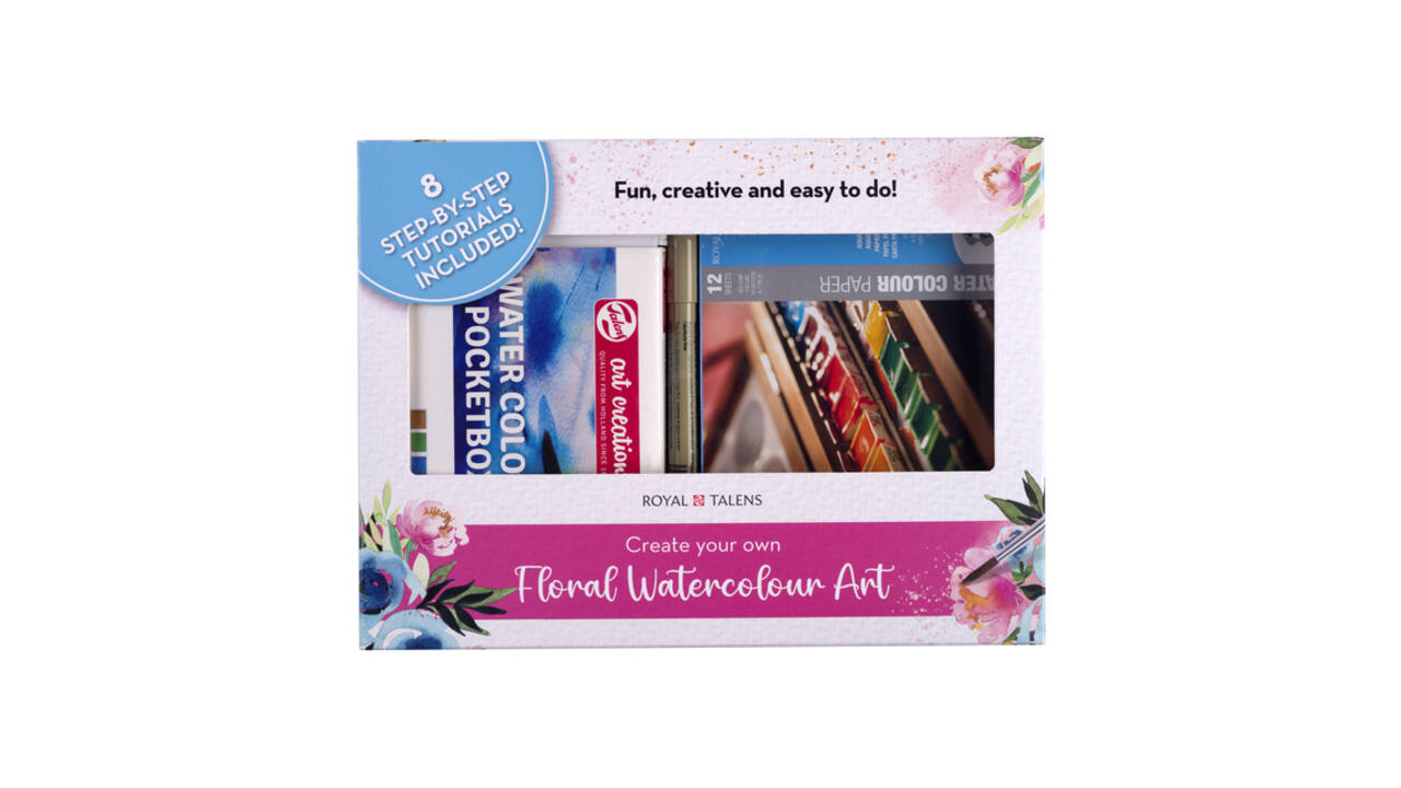 Aquarelverfset Talens Art Creation Floral Watercolour Art assorti